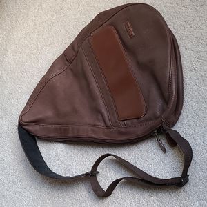 L.L.Bean Leather Sling bag